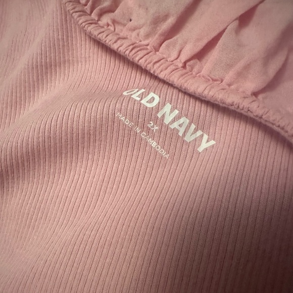 Old Navy pink one shoulder ruffle top size 2x - Picture 6 of 6